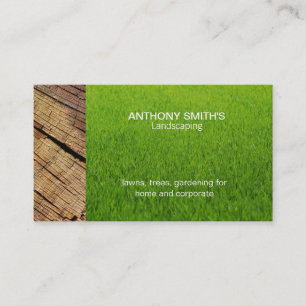 Grass and Wood Business Card
