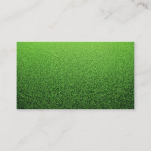 Grass Background. Fresh Green Lawn Business Card