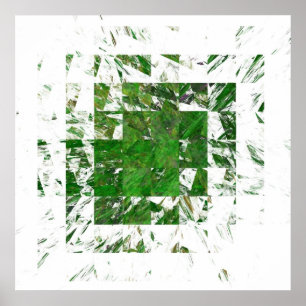 Grass Blocks Print