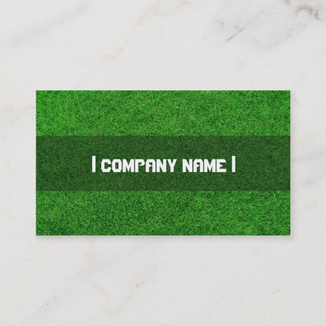 Grass Business Card (Front)
