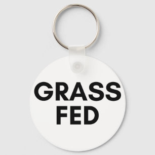 grass fed key ring