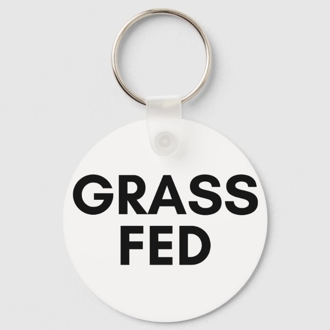 grass fed key ring (Front)