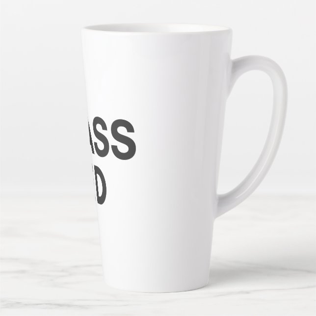 grass fed latte mug (Right)