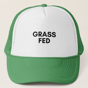 grass fed trucker hat