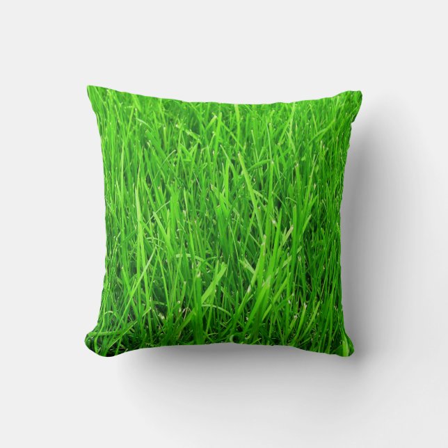 grass,funny cushion (Front)