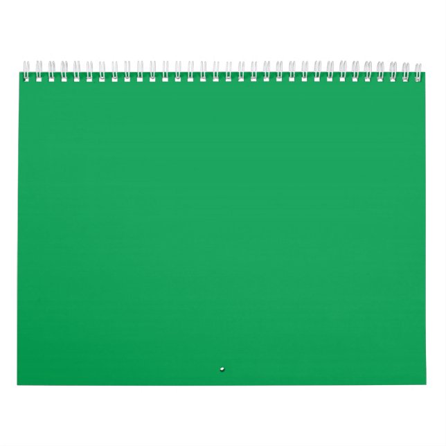 Grass Green Backgrounds on a Calendar (Cover)