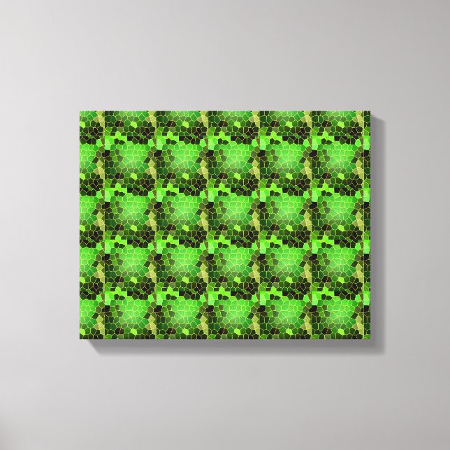 Grass Green Canvas Print (Front)
