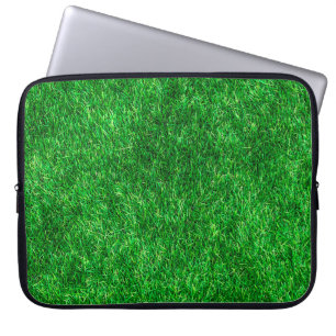 Grass lawn garden park ground laptop sleeve