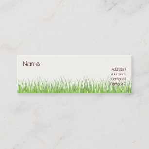 Grass Mini Business Card