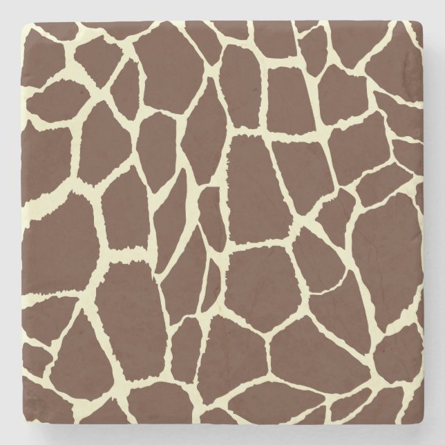 Grass Skin Pattern Stone Coaster (Front)