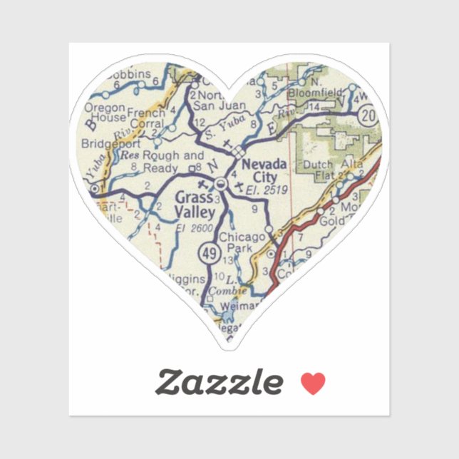 Grass Valley California (Sheet)