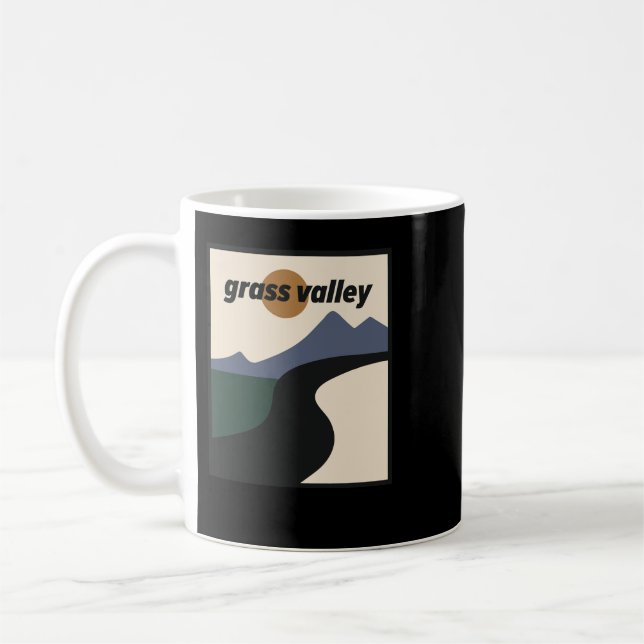 Grass Valley California Coffee Mug (Left)