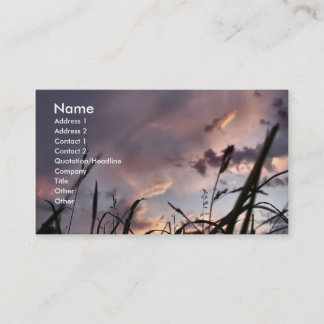 Grasses Business Card