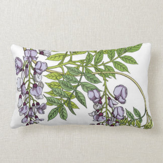 Grasset’s Art Nouveau Wisteria Lumbar Cushion