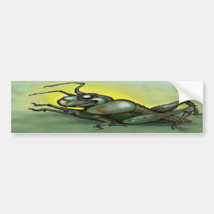 Grasshopper Bumper Sticker