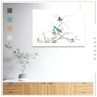 Grasshopper by Kōno Bairei (1844-1895) Poster