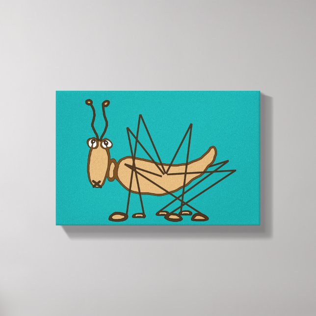 Grasshopper Canvas Print (Front)