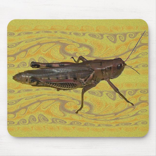 Grasshopper Design Mouse Pad (Front)