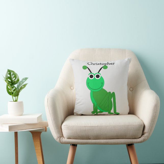 Grasshopper Design Personalised Cushion (Chair)