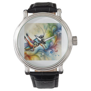 Grasshopper Elegance 280824AREF121 - Watercolor Watch