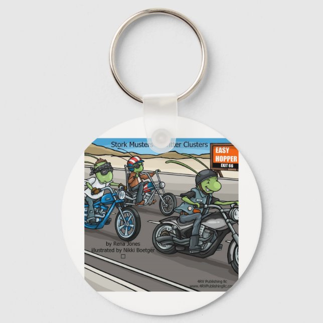 Grasshopper Key Ring (Front)