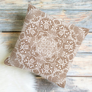 Grasshopper Mandala Choose Your Color Cushion