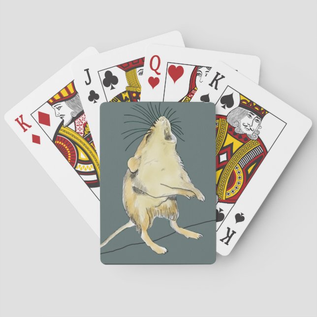 Grasshopper Mouse Playing Cards (Back)