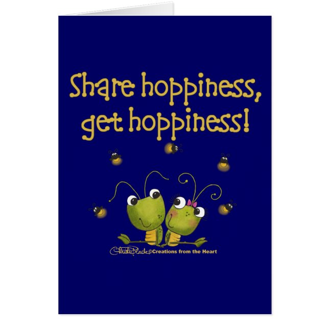 Grasshoppers Share Hoppiness (Front)