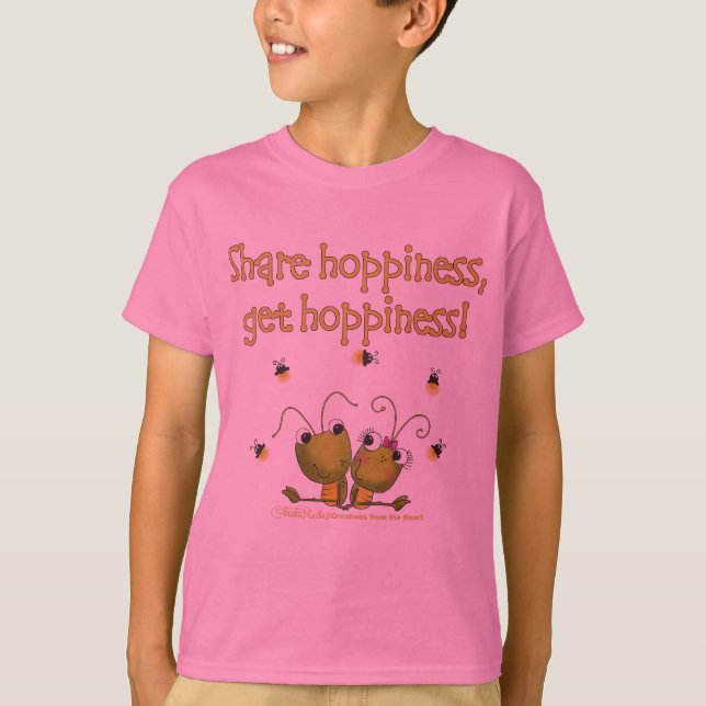 Grasshoppers Share Hoppiness T-Shirt (Front)