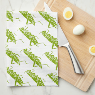 Grasshoppers Tea Towel