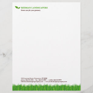 Grassy Landscape letterhead