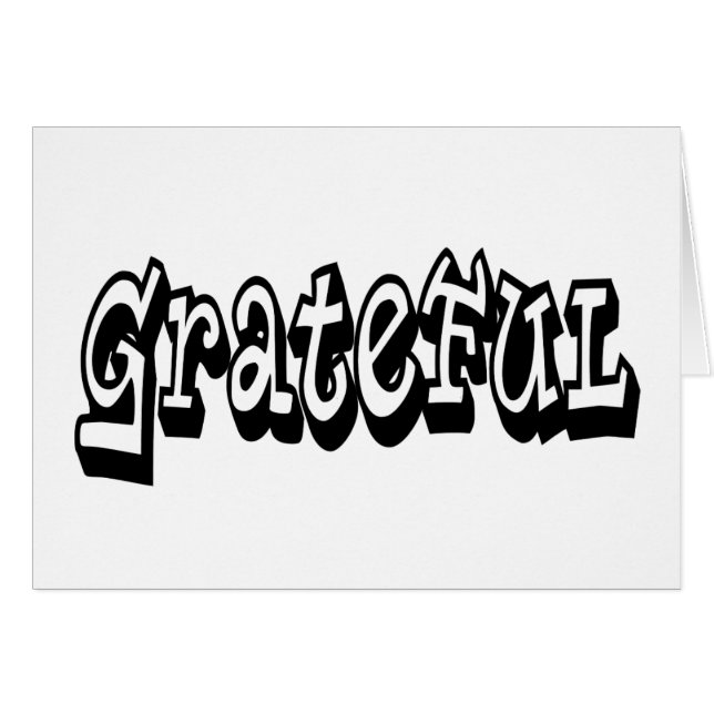Grateful (Front Horizontal)