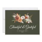 Grateful and thankful thanksgiving