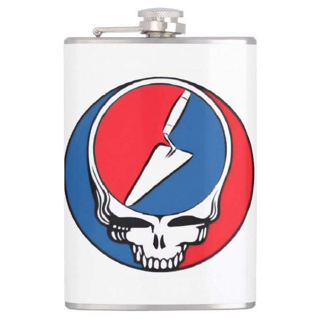 Grateful Archaeologist Hip Flask (Front)