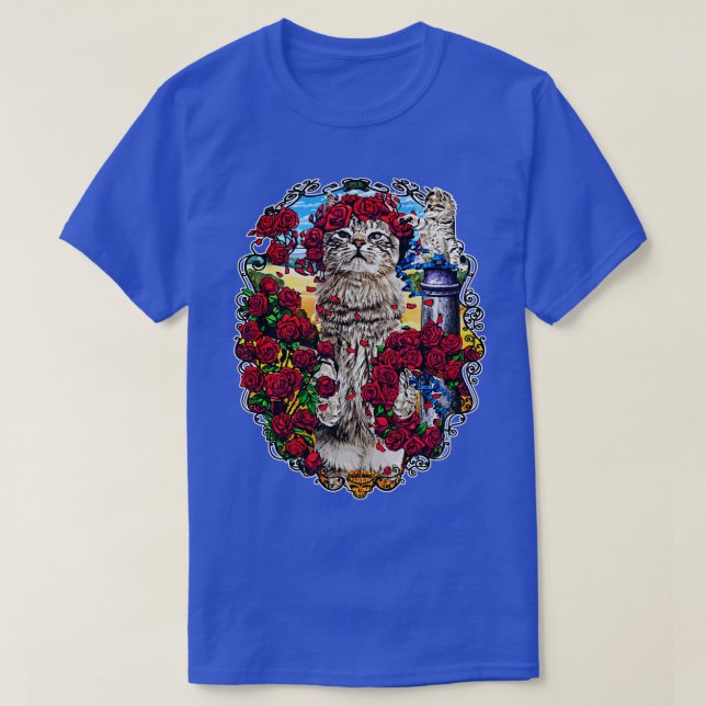 Grateful cats T-Shirt (Design Front)