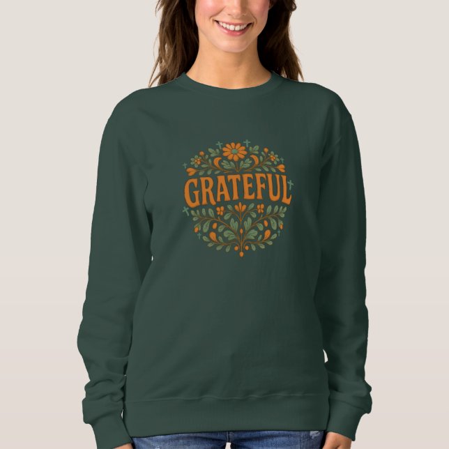 Grateful - Christian Sweatshirt (Front)