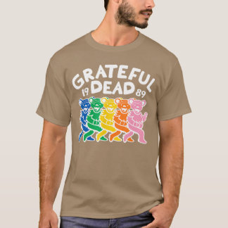 Grateful Dead Dancing Bears onhe Run Vintage Band  T-Shirt