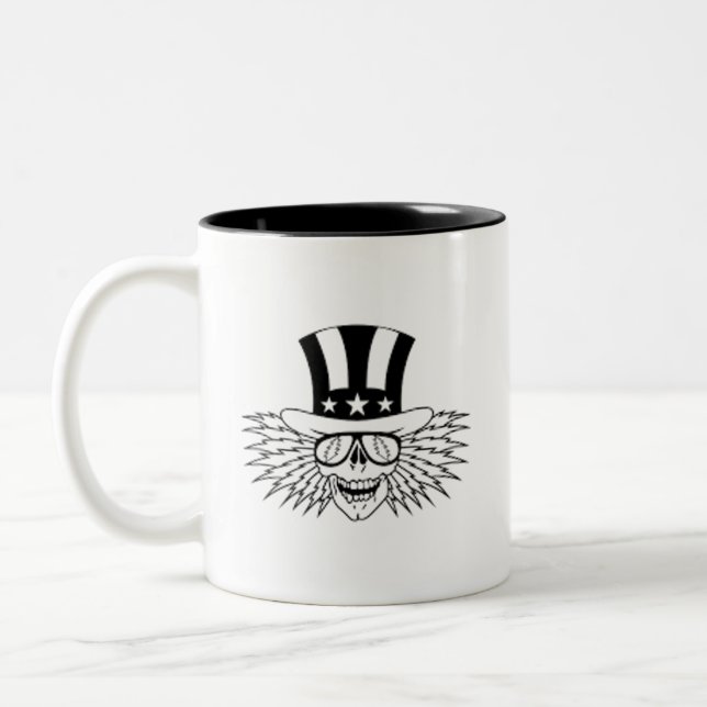 Grateful Dead & the Psychedelic Revolution: Jerry  Two-Tone Coffee Mug (Left)