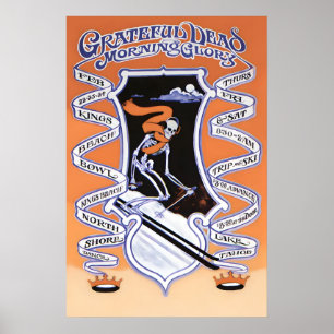 Grateful Dead, Trip and Ski 1968 Concert Poster