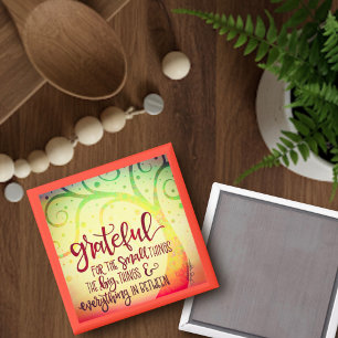 “Grateful fo Everything” Inspirivity Magnet