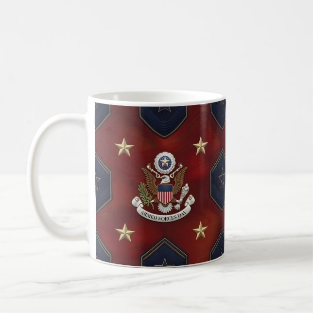 Grateful for Our Armed Forces Coffee Mug (Left)