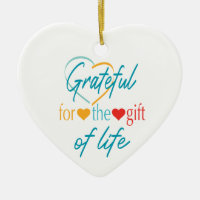 Grateful for the Gift Customisable Transplant
