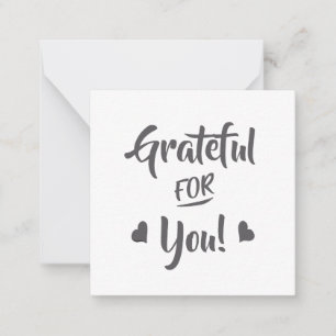 Grateful For You Card