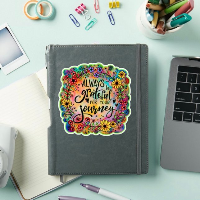 Grateful for Your Journey Floral Fun Inspirivity (Creator Uploaded)