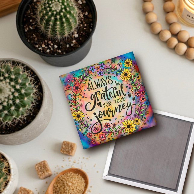 Grateful for Your Journey Magnet (Creator Uploaded)