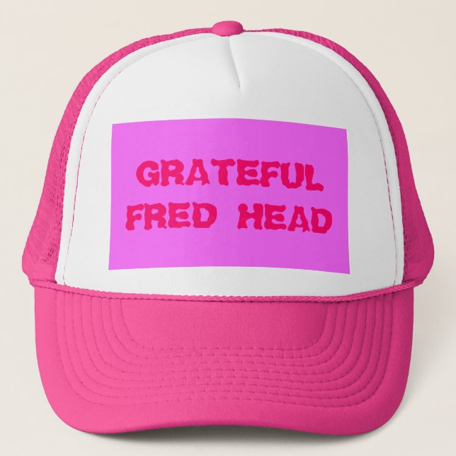 GRATEFUL FRED HEAD 1 TRUCKER HAT (Front)