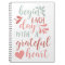 Grateful Heart | Hand Lettered Typography Quote