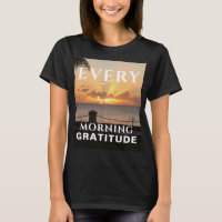 Grateful Heart Shows Gratitude Sunrise