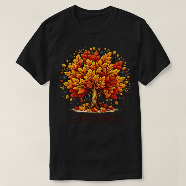 Grateful Heart T-Shirt (Design Front)