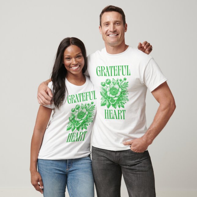Grateful Heart T-Shirt - Unisex (Unisex)